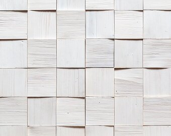 Стеновые панели Эста Белая 360x360x6-16 мм