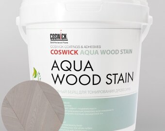 Водный бейц для тонирования древесины Coswick  Серая пейна (1 кг)