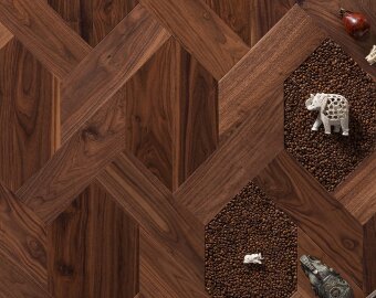 Мозаичный паркет Coswick T&G,Кофейное зерно 1387-1201-30 Американский орех Натуральный Шелковое масло S&B Мозаичный паркет Coswick T&G,Кофейное зерно 1387-1201-30 Американский орех Натуральный Шелковое масло S&B